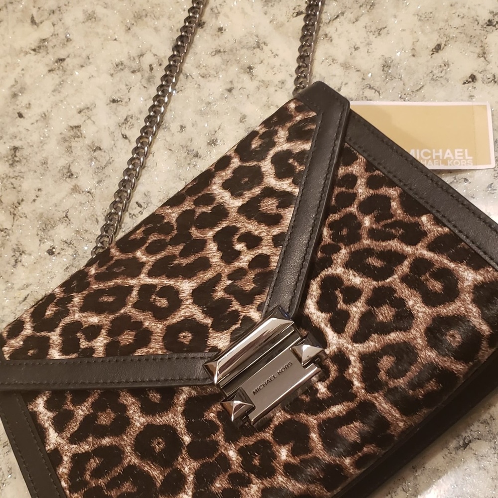 Michael Kors Leopard Print Handbag